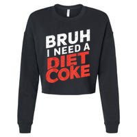 I Need A Diet Cans Diet Caffeine Free Diet Cropped Pullover Crew