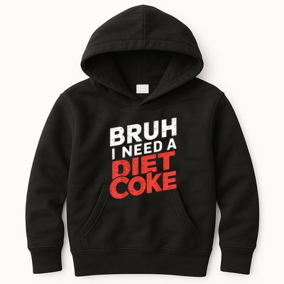 I Need A Diet Cans Diet Caffeine Free Diet Kids Hoodie