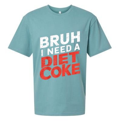 I Need A Diet Cans Diet Caffeine Free Diet Sueded Cloud Jersey T-Shirt