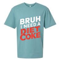 I Need A Diet Cans Diet Caffeine Free Diet Sueded Cloud Jersey T-Shirt
