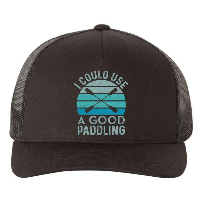 I Need A Good Paddling Funny Kayak Kayaking Yupoong Adult 5-Panel Trucker Hat