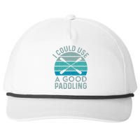 I Need A Good Paddling Funny Kayak Kayaking Snapback Five-Panel Rope Hat