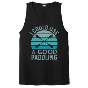 I Need A Good Paddling Funny Kayak Kayaking PosiCharge Competitor Tank