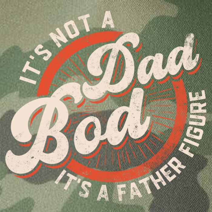 Its Not A Dad Bod Its A Father Figure Tee Funny Dad Joke Gift Legacy Tie Dye Trucker Hat