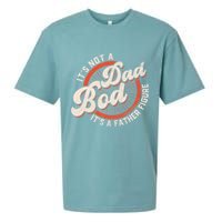 Its Not A Dad Bod Its A Father Figure Tee Funny Dad Joke Gift Sueded Cloud Jersey T-Shirt