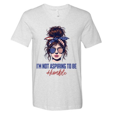 IM Not Aspiring To Be Humble V-Neck T-Shirt