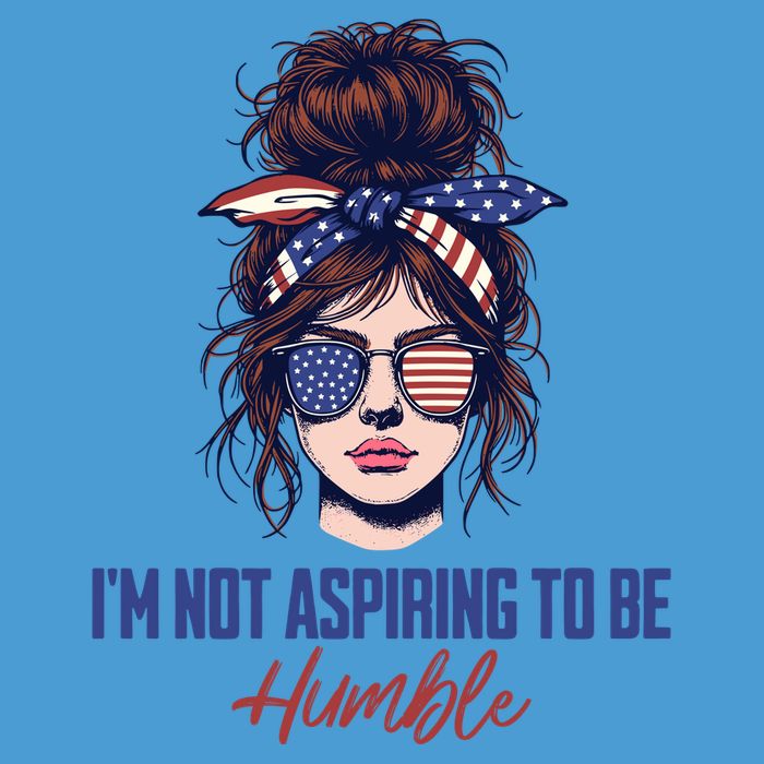 IM Not Aspiring To Be Humble Tie Dye Hoodie