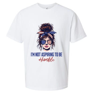 IM Not Aspiring To Be Humble Sueded Cloud Jersey T-Shirt
