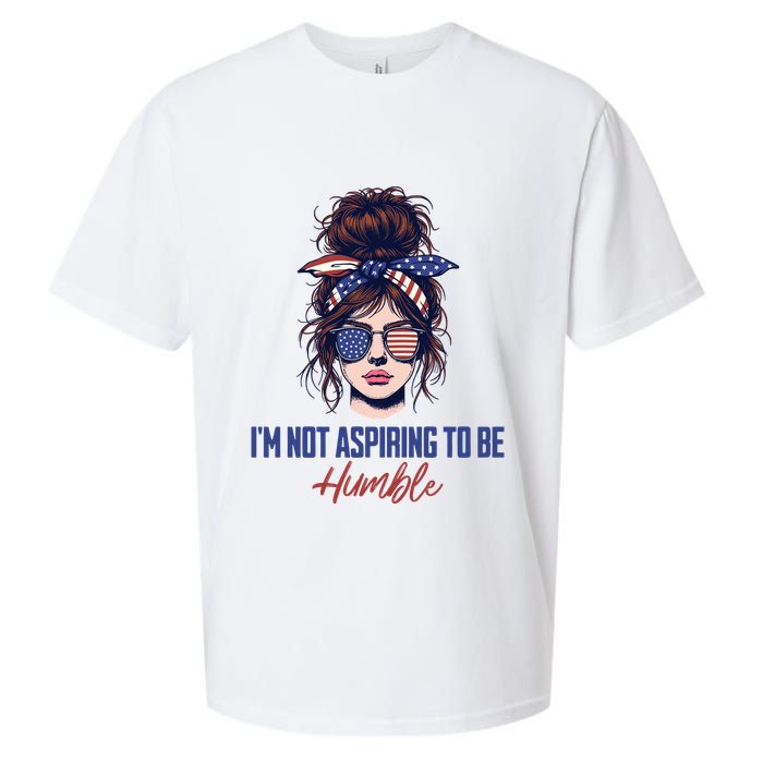IM Not Aspiring To Be Humble Sueded Cloud Jersey T-Shirt