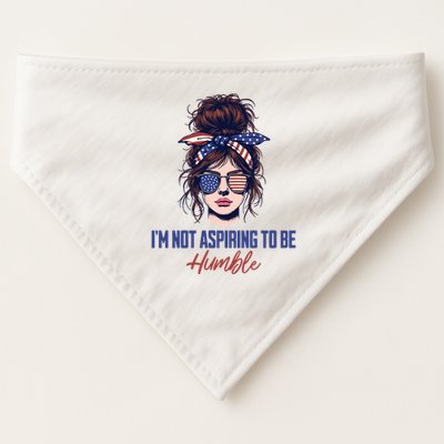 IM Not Aspiring To Be Humble USA-Made Doggie Bandana