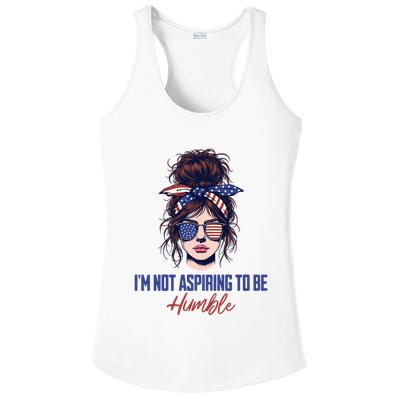 IM Not Aspiring To Be Humble Ladies PosiCharge Competitor Racerback Tank