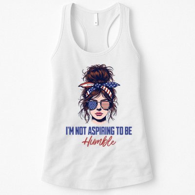 IM Not Aspiring To Be Humble Womens Tank Top
