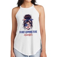 IM Not Aspiring To Be Humble Women's Perfect Tri Rocker Tank