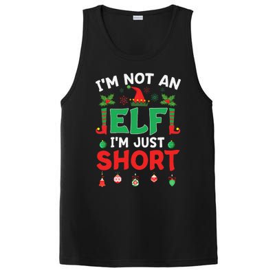 Im Not An Elf Just Short Funny Christmas Xmas PosiCharge Competitor Tank