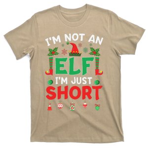 Im Not An Elf Just Short Funny Christmas Xmas T-Shirt