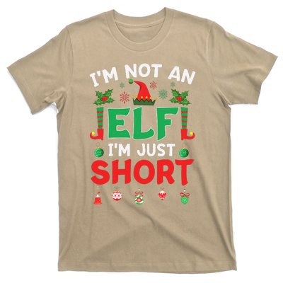 Im Not An Elf Just Short Funny Christmas Xmas T-Shirt