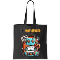 IM Not Afraid Of Ai Robot Halloween Tech Geek Spooky Tote Bag