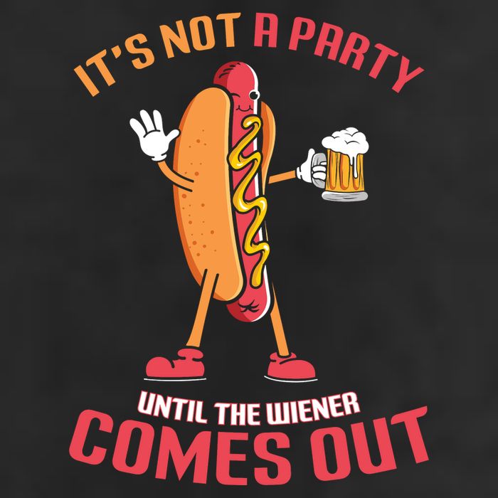 Its Not A Party Until The Wiener Comes Out Trucker Hat