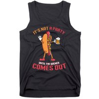 Its Not A Party Until The Wiener Comes Out Tank Top