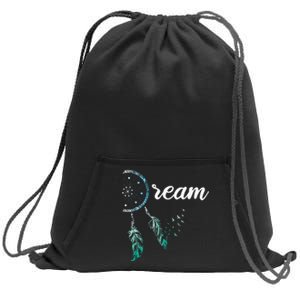 Indian Native American Dreamcatcher Boho Chic Dream Catcher Sweatshirt Cinch Pack Bag