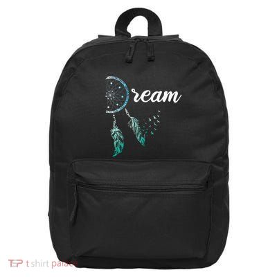 Indian Native American Dreamcatcher Boho Chic Dream Catcher 16 in Basic Backpack