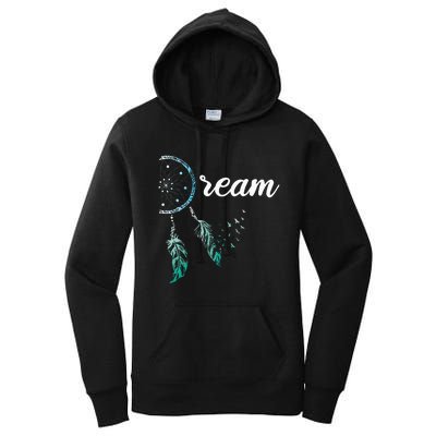 Indian Native American Dreamcatcher Boho Chic Dream Catcher Women's Pullover Hoodie