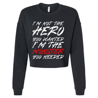 IM Not Arguing IM Just Explaining Why IM Right Cropped Pullover Crew