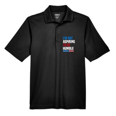 IM Not Aspiring To Be Humble Men's Origin Performance Pique Polo