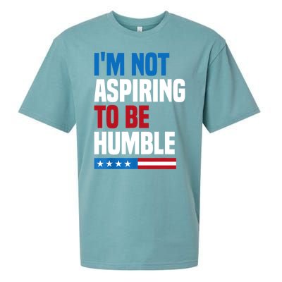 IM Not Aspiring To Be Humble Sueded Cloud Jersey T-Shirt