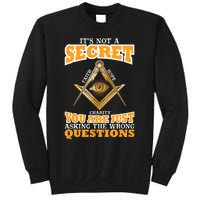 Its Not A Secret Freemason Masonic Master Masons Freemasonry Sweatshirt