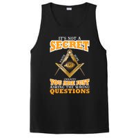 Its Not A Secret Freemason Masonic Master Masons Freemasonry PosiCharge Competitor Tank