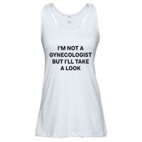 IM Not A Gynecologist But ILl Take A Look Funny Saying Ladies Essential Flowy Tank