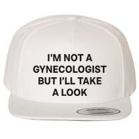 IM Not A Gynecologist But ILl Take A Look Funny Saying Wool Snapback Cap