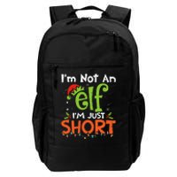 Im Not An Elf Just Short Funny Christmas Xmas Daily Commute Backpack