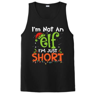 Im Not An Elf Just Short Funny Christmas Xmas PosiCharge Competitor Tank