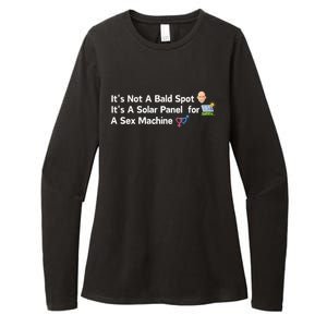 ItS Not A Bald Spot ItS A Solar Panel A Sex Machine Womens CVC Long Sleeve Shirt