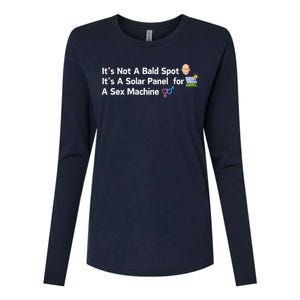 ItS Not A Bald Spot ItS A Solar Panel A Sex Machine Womens Cotton Relaxed Long Sleeve T-Shirt