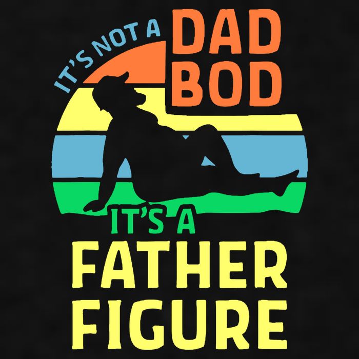 It's Not A Dad Bod It's A Father Figure Funny Ladies PosiCharge Tri-Blend Wicking Tank