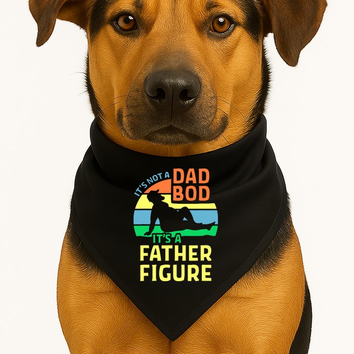 It's Not A Dad Bod It's A Father Figure Funny USA-Made Doggie Bandana