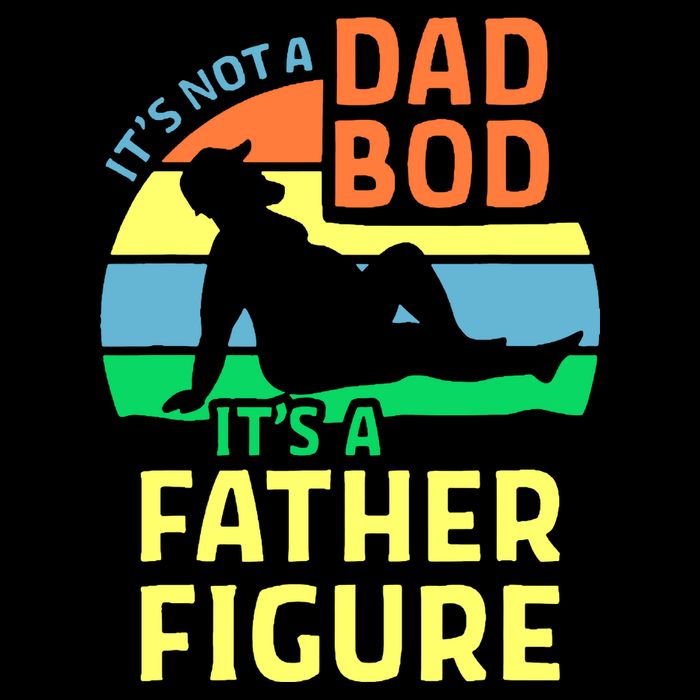 It's Not A Dad Bod It's A Father Figure Funny USA-Made Doggie Bandana