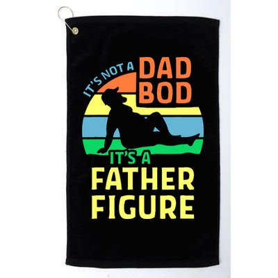 It's Not A Dad Bod It's A Father Figure Funny Golf Towel