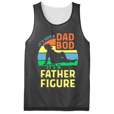 It's Not A Dad Bod It's A Father Figure Funny Mesh Reversible Basketball Jersey Tank