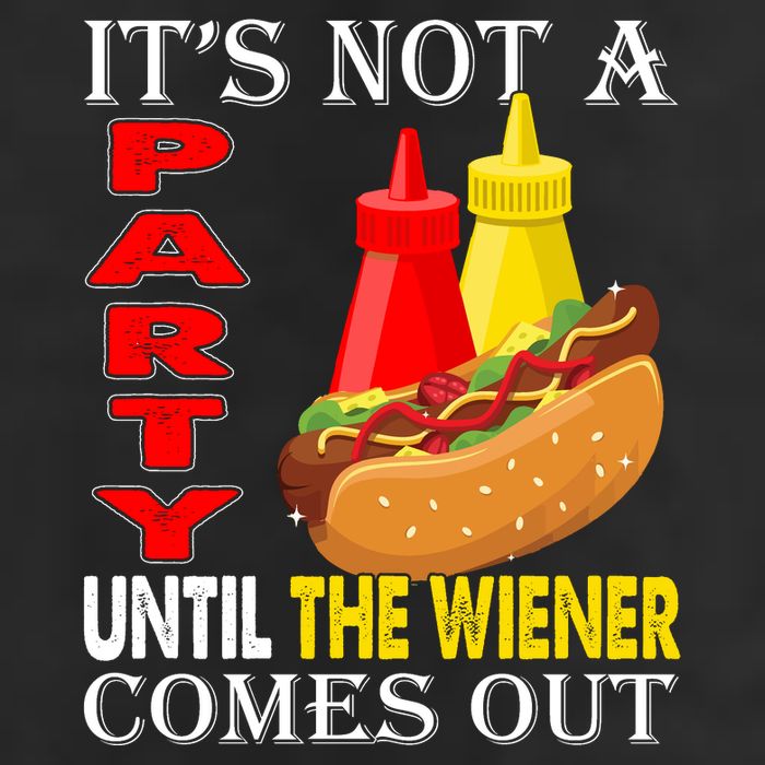 Its Not A Party Until The Wiener Comes Out Golf Towel