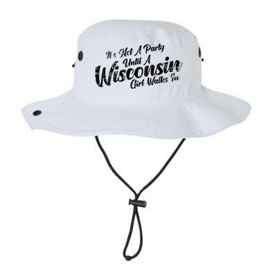 Its Not A Party Until A Wisconsin Walks In Meaningful Gift Legacy Cool Fit Booney Bucket Hat