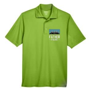 Its Not A Dad Bod Its A Father Figure Fathers Day Gift Men's Origin Performance Pique Polo