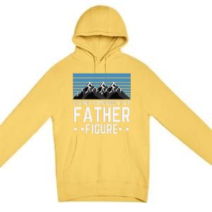 Its Not A Dad Bod Its A Father Figure Fathers Day Gift Premium Pullover Hoodie