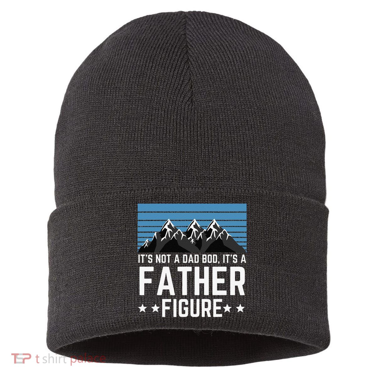Its Not A Dad Bod Its A Father Figure Fathers Day Gift Sustainable Knit Beanie