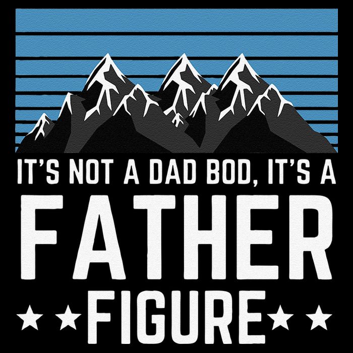 Its Not A Dad Bod Its A Father Figure Fathers Day Gift Short Acrylic Beanie