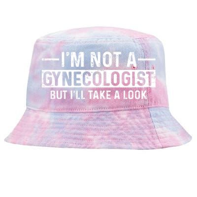 I'm Not A Gynecologist But I'll Take A Look Tie-Dyed Bucket Hat