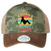 Its Not A Dad Bod Its A Father Figure Funny Fathers Day Legacy Tie Dye Trucker Hat